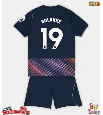 Tottenham Hotspur Dominic Solanke #19 Replica Away Stadium Kit for Kids 2026-27 Short Sleeve (+ pants)